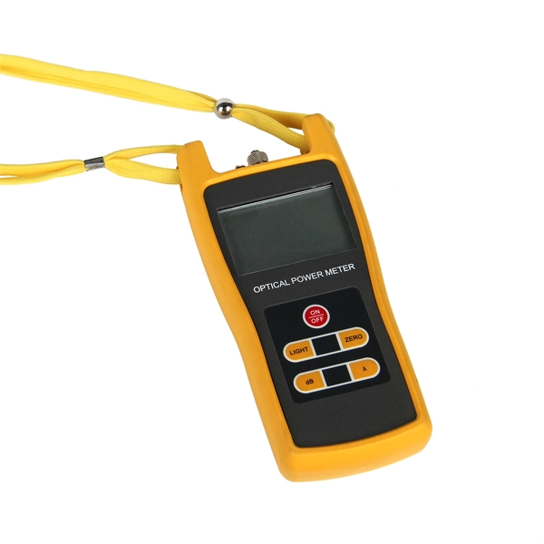 How to adjust the power of an optical power meter