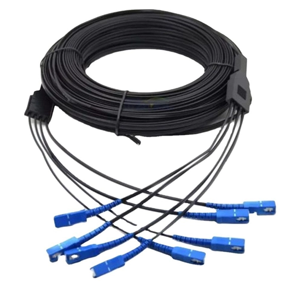 Can multimode fiber optic cables be used with single-mode patch cords