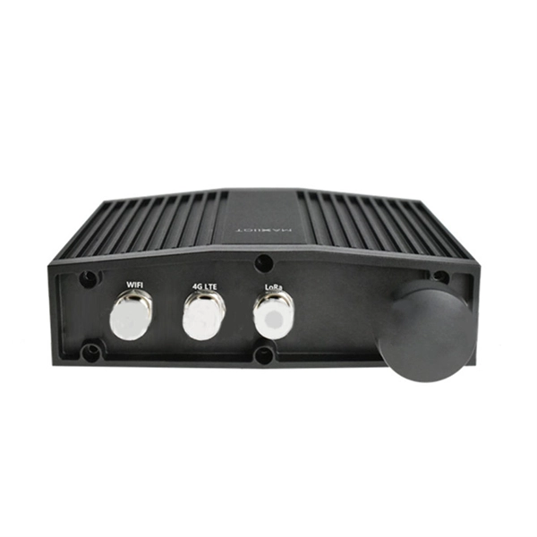 How to connect a telecom network splitter to the network