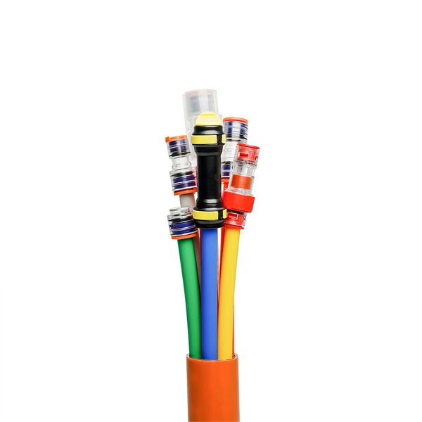 Distribution box wires and cables