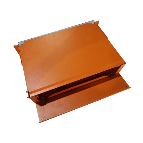 Where should the external power distribution box be installed
