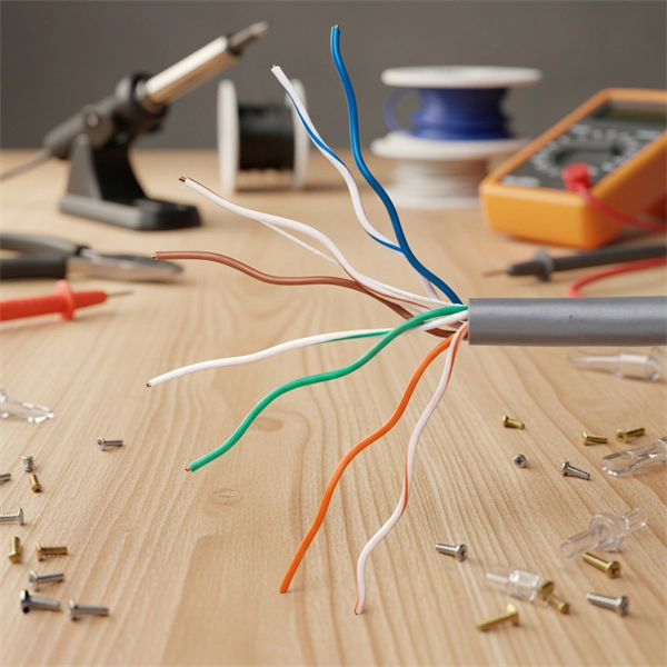 Fiber optic cable 150 span