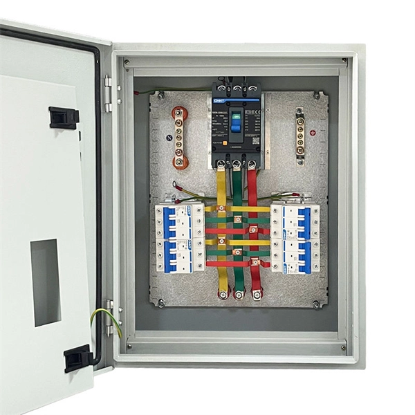 How to tie power fiber optic cables