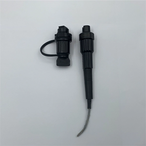 Model of 4-core armored optical cable