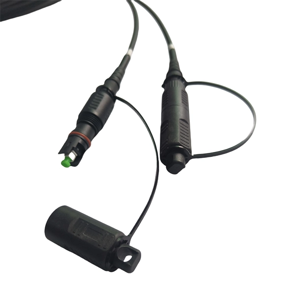 How many connectors should a fiber optic patch cord have