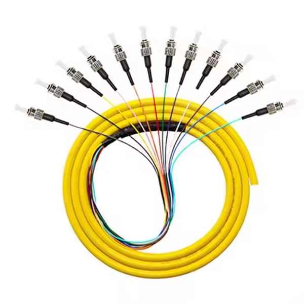 Indoor fiber optic cable installation is aesthetically pleasing
