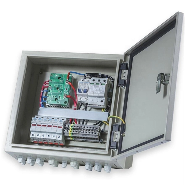 Where are wire mesh cable trays installed