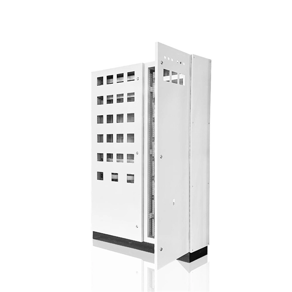 The distribution box has a voltage display