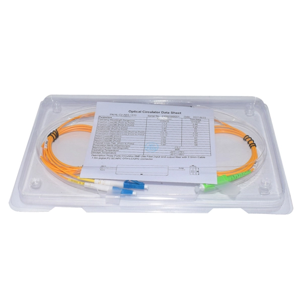 Fiber optic cable in the distribution box
