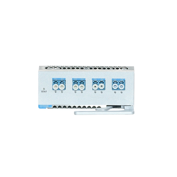 How to connect the fiber optic amplifier module